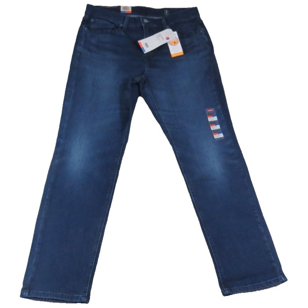 NWT Levis 541 Mens 33x32 Athletic Taper Jeans Dark Wash All Seasons Tech Stretch